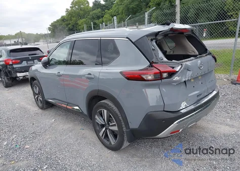 2023 Nissan Rogue Platinum Fwd из США, поврежденный, VIN JN8BT3DC6PW100265